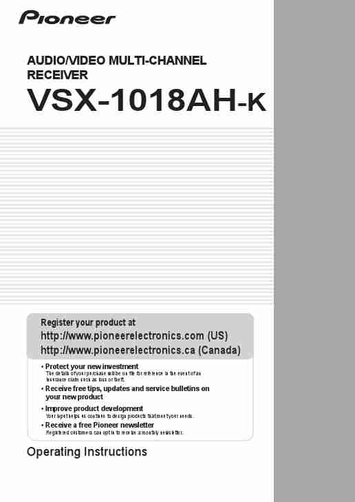 Pioneer Stereo Receiver VSX-1018AH-K 7-page_pdf